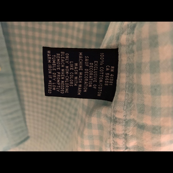 Ralph Lauren Cotton Button-up Shirt Men’s M/M - Picture 7 of 7